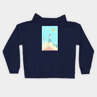 PLAYFUL PENGUINS Kids Hoodie